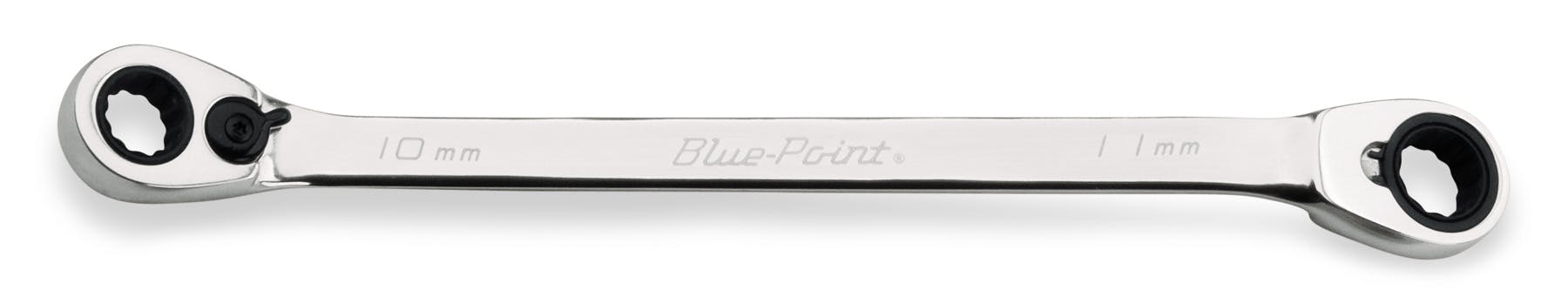 10-11 mm 12-Point Metric 25° Offset Reversible Ratcheting Box Wrench (Blue-Point®) | BXORM1011 10-11 mm 12-Point Metric 25° Offset Reversible Ratcheting Box Wrench (Blue-Point®) | BXORM1011